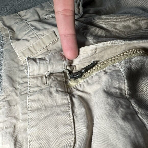 Maharishi Pants Mens Large (34W) Beige Hemp Military Streetwear Utility Pockets - Picture 8 of 13